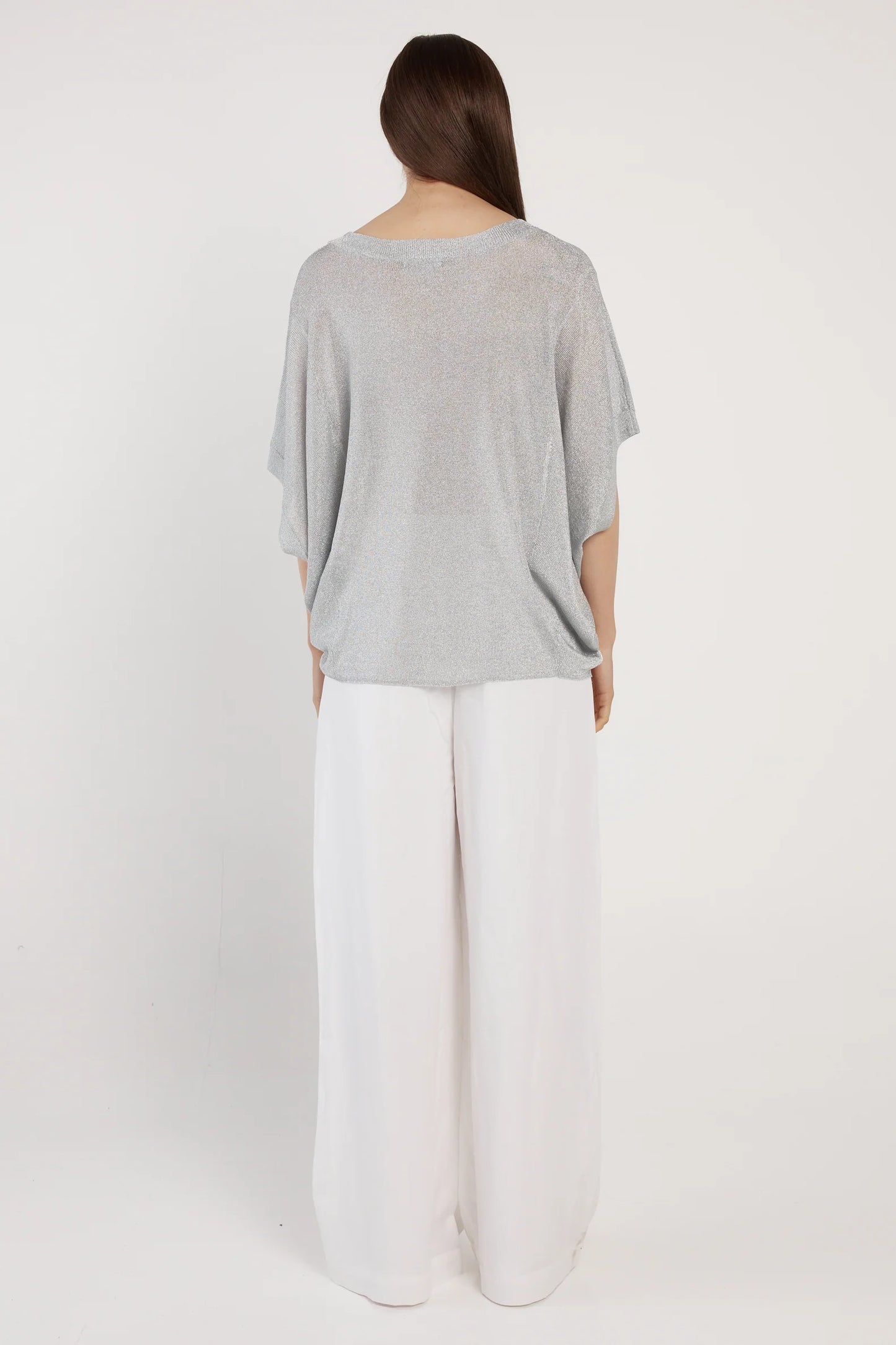 Fate & Becker | Corsica Knit Top - Silver