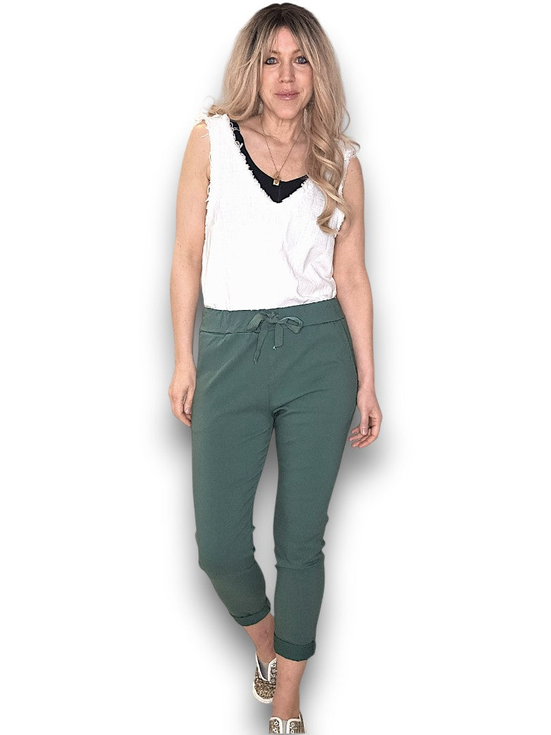 Helga May | Magic Pants - Pine
