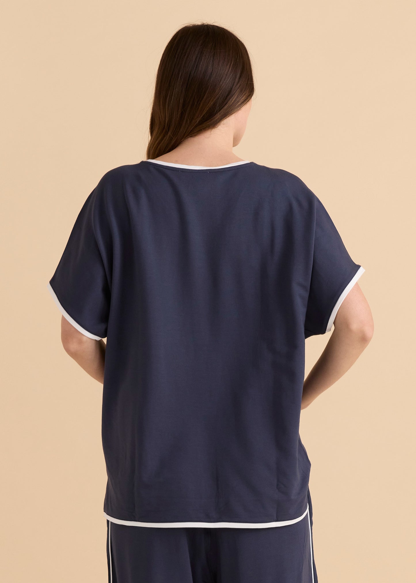 Betty Basics | Clara Tee - Navy