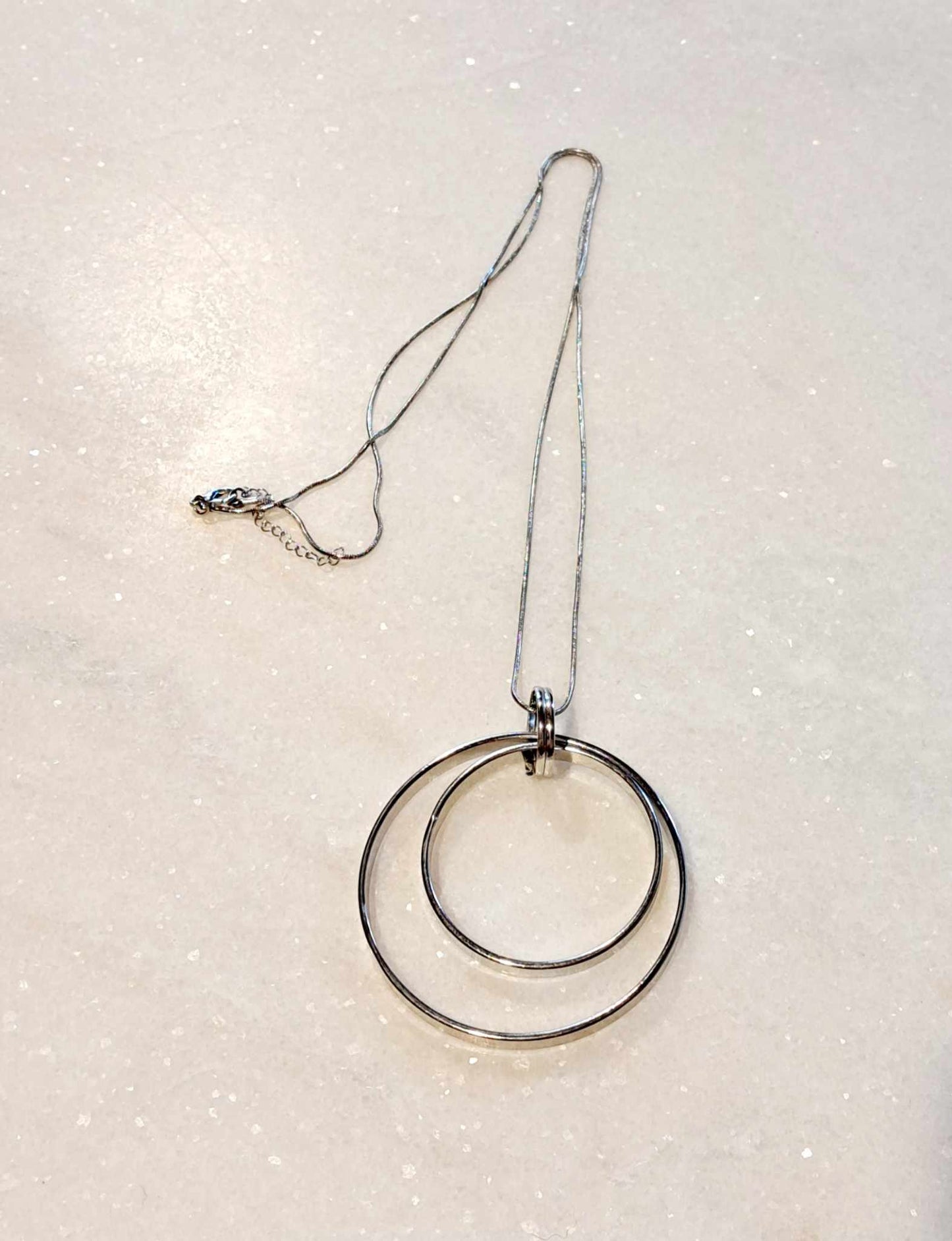 The Cottage Collection - Silver - Casey Circle Necklace