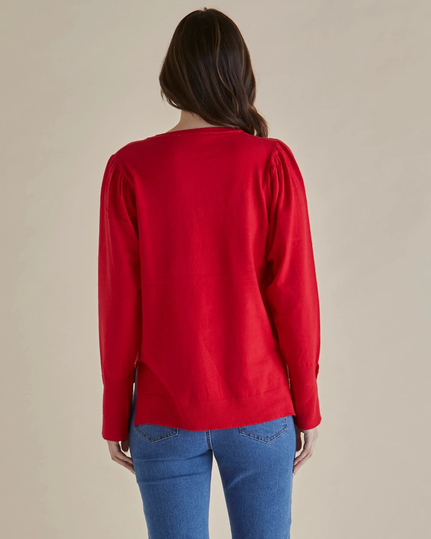 Betty Basics | Colette Sweater - Red