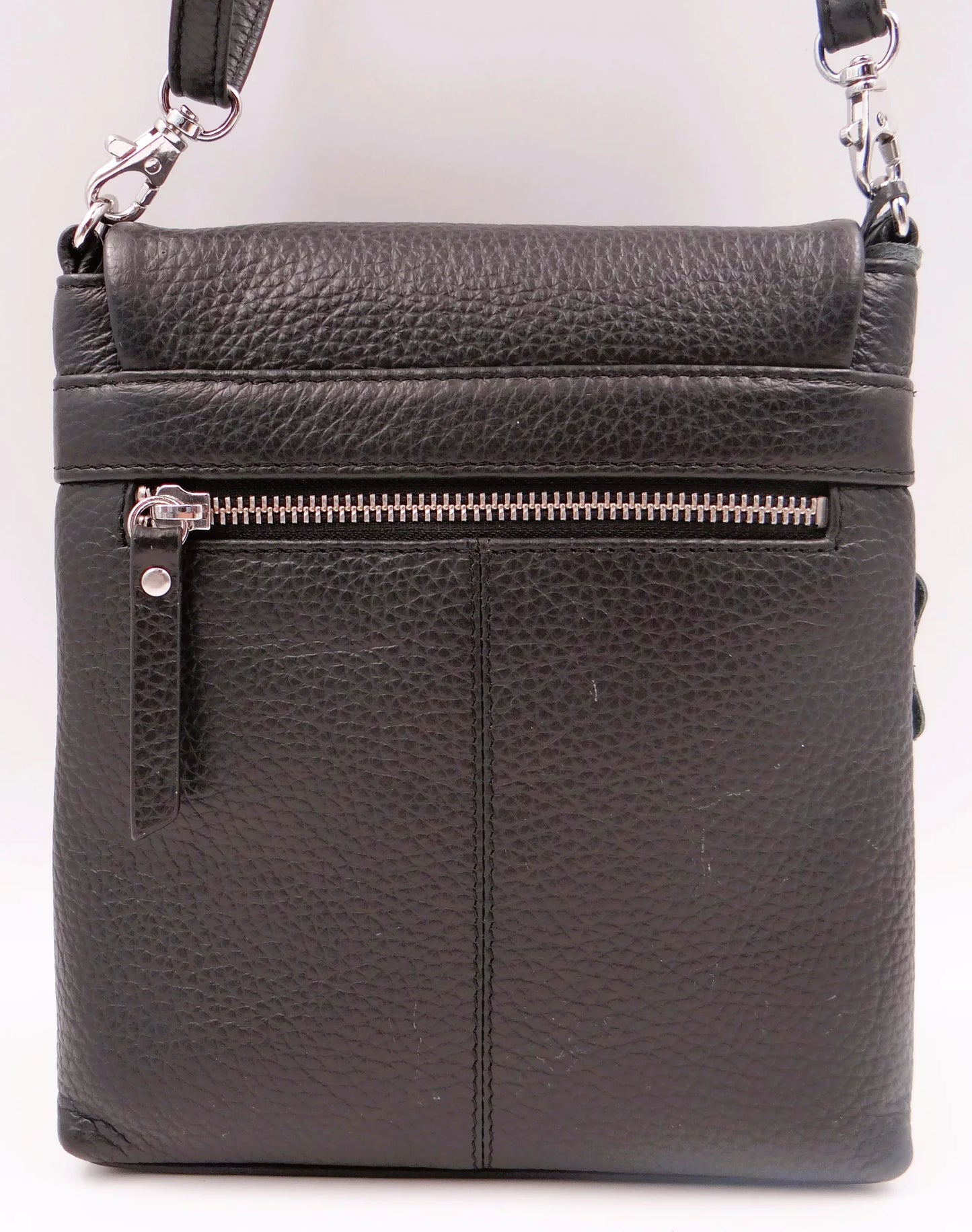 Second Nature | Black Poppy Bag