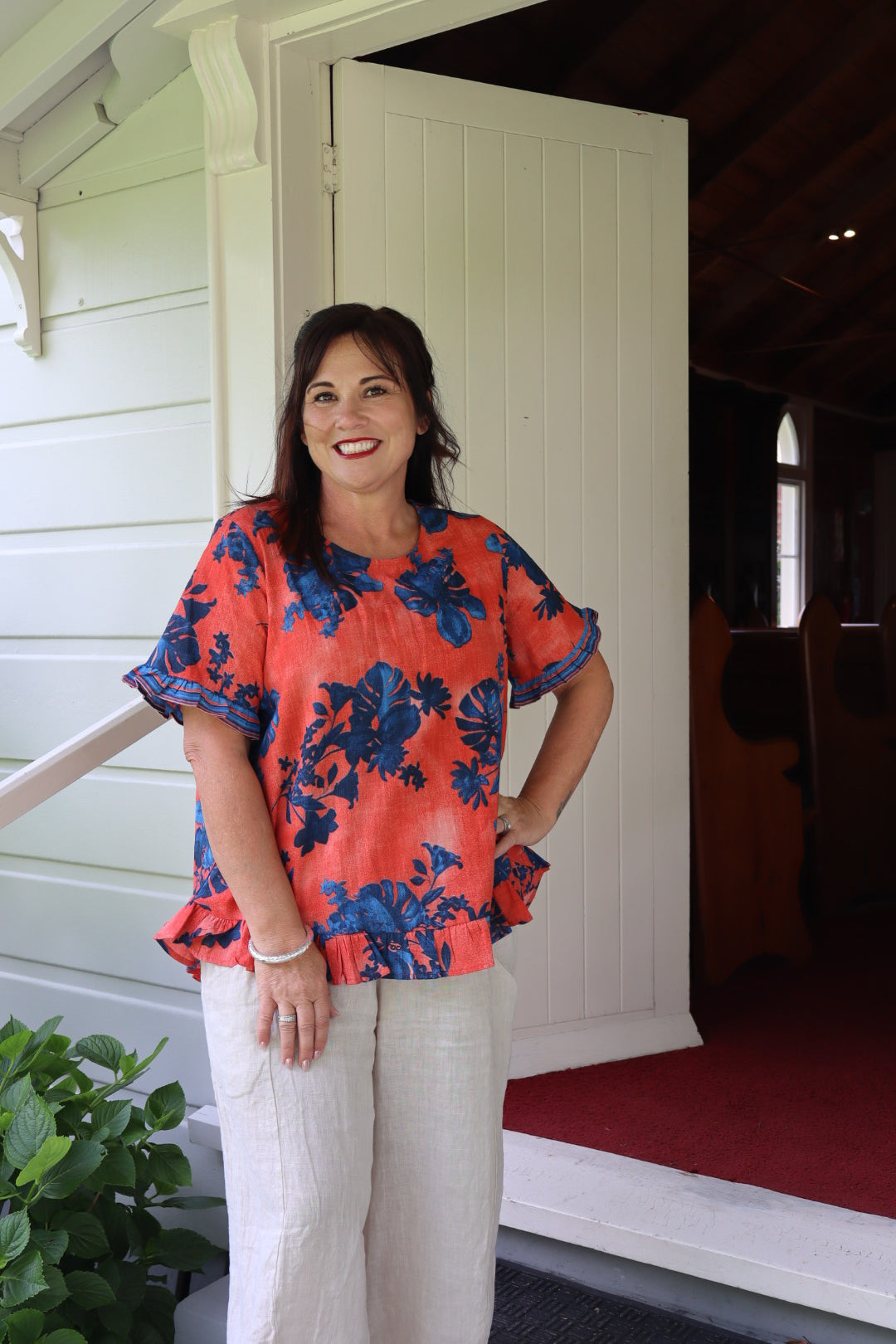 Orientique | Arashi Top Frill