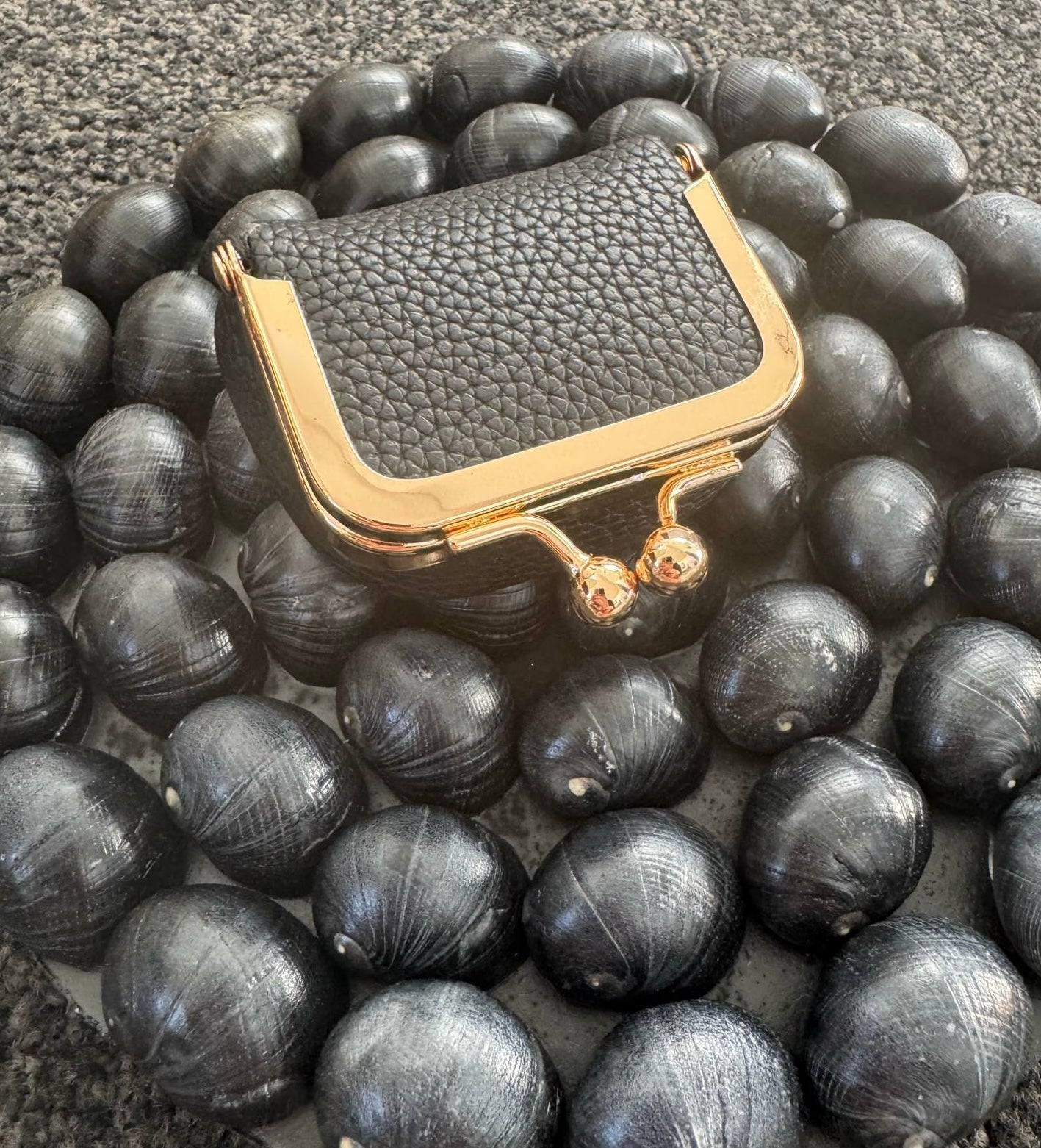 The Cottage Collection | Pixie Purse - Black Gold