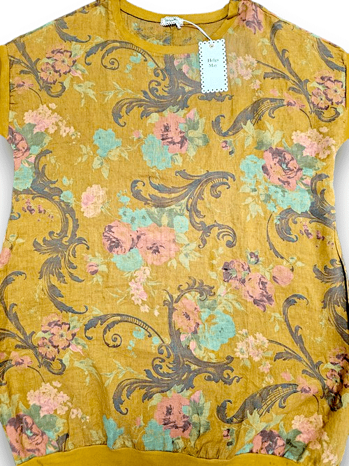 Helga May | Twirl Elastic Hem Dress - Mustrad