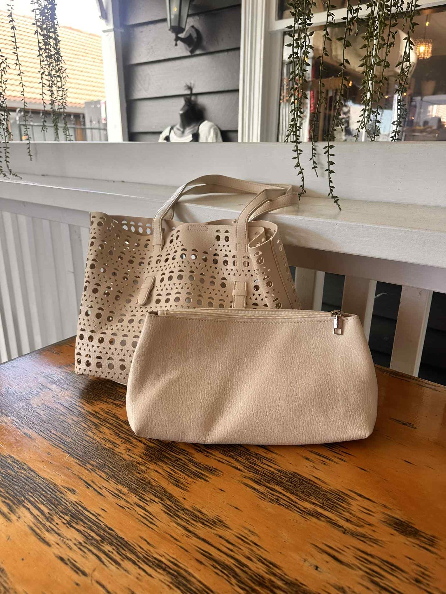 The Cottage Collection | Charlie Handbag - Blush