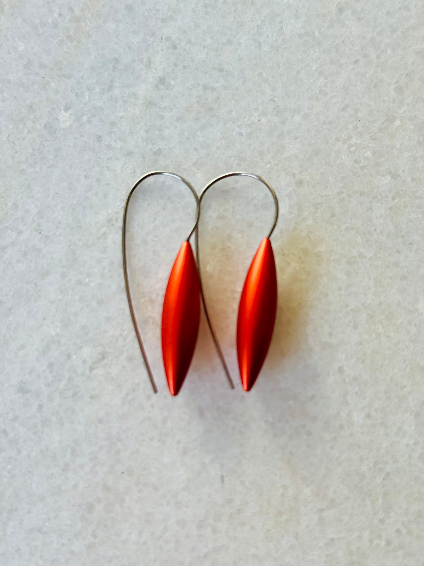 The Cottage Collection | Jiggy Earrings - Flaming Orange