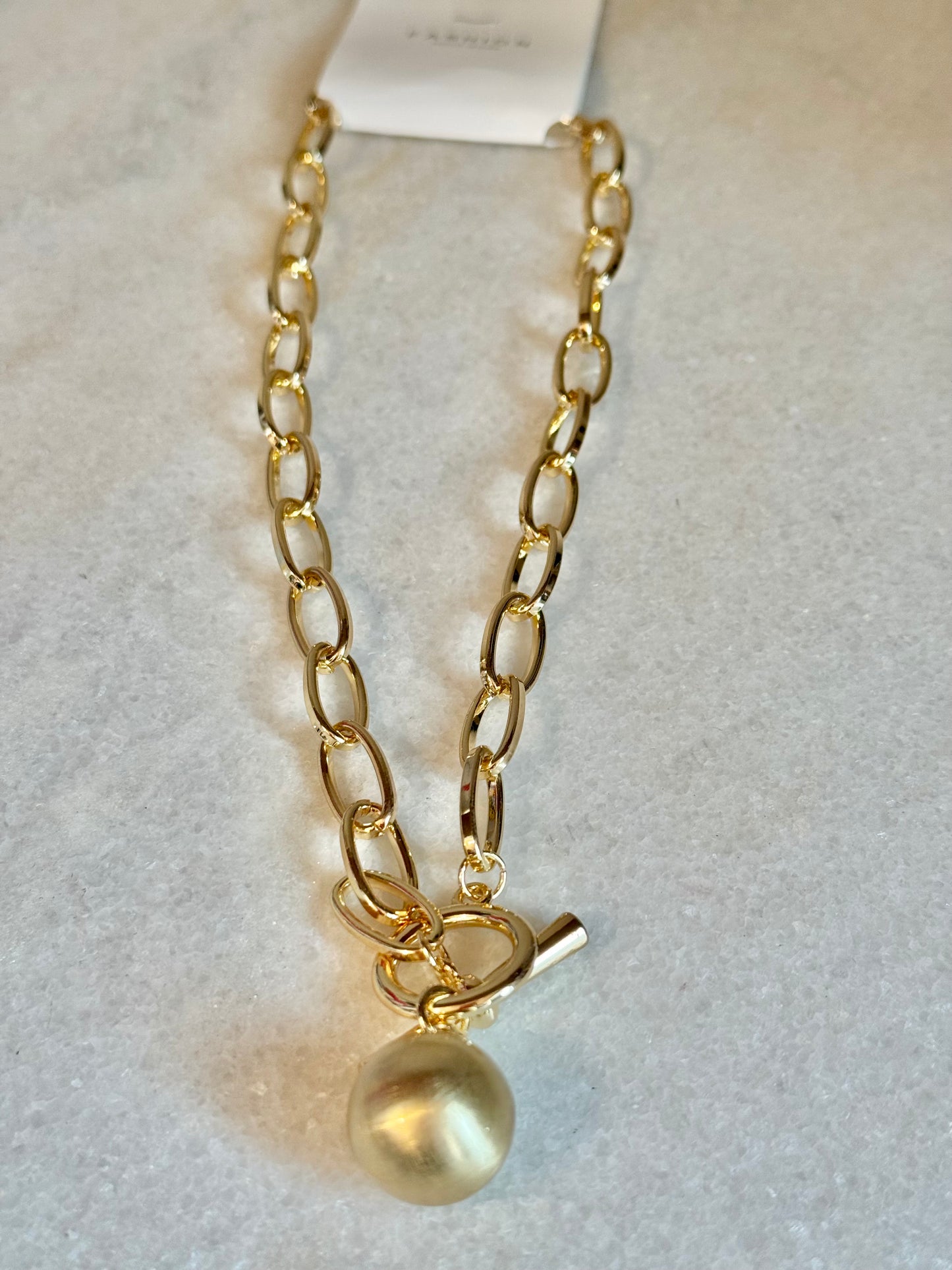 The Cottage Collection | Clementine Necklace | Non Tarnish Gold