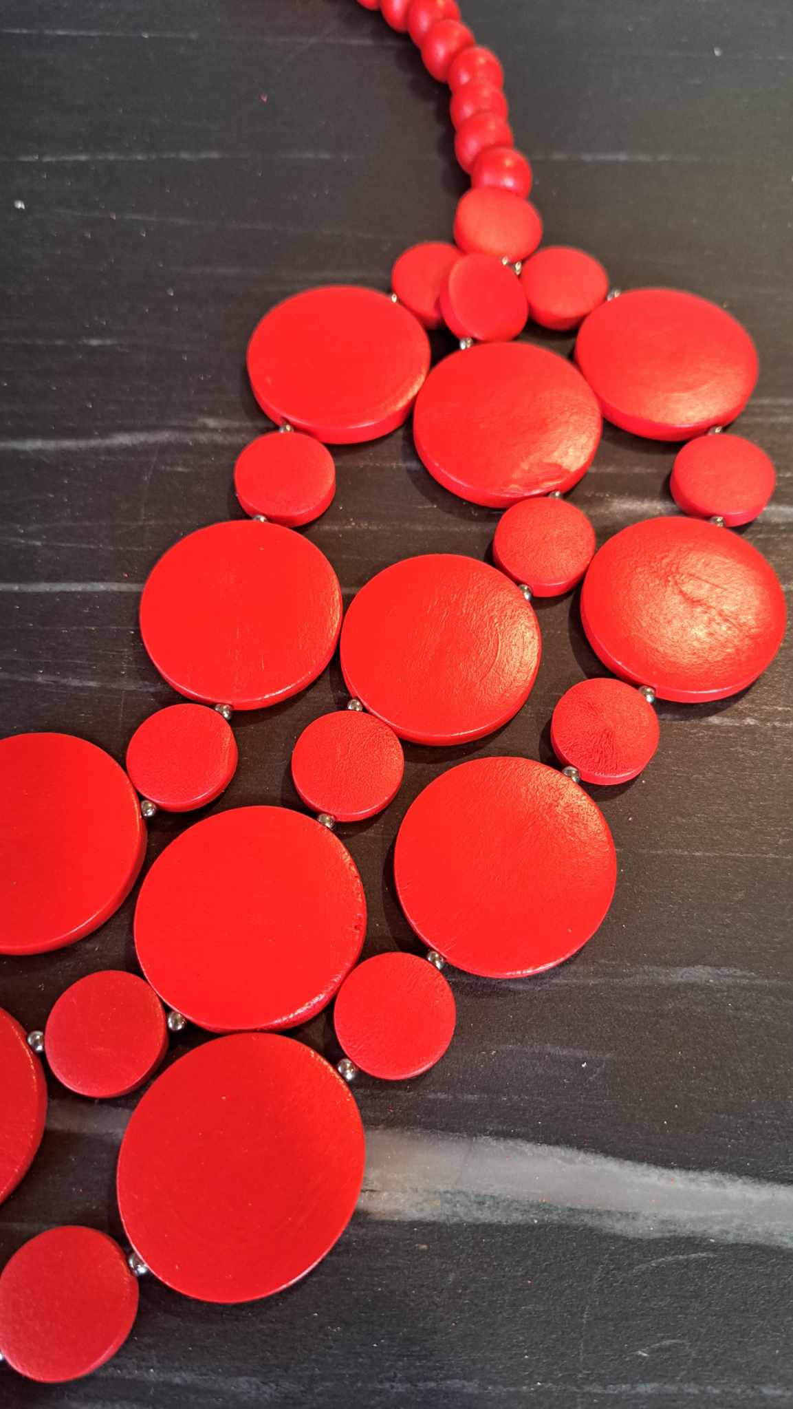 The Cottage Collection | Wilma Red Layered Necklace