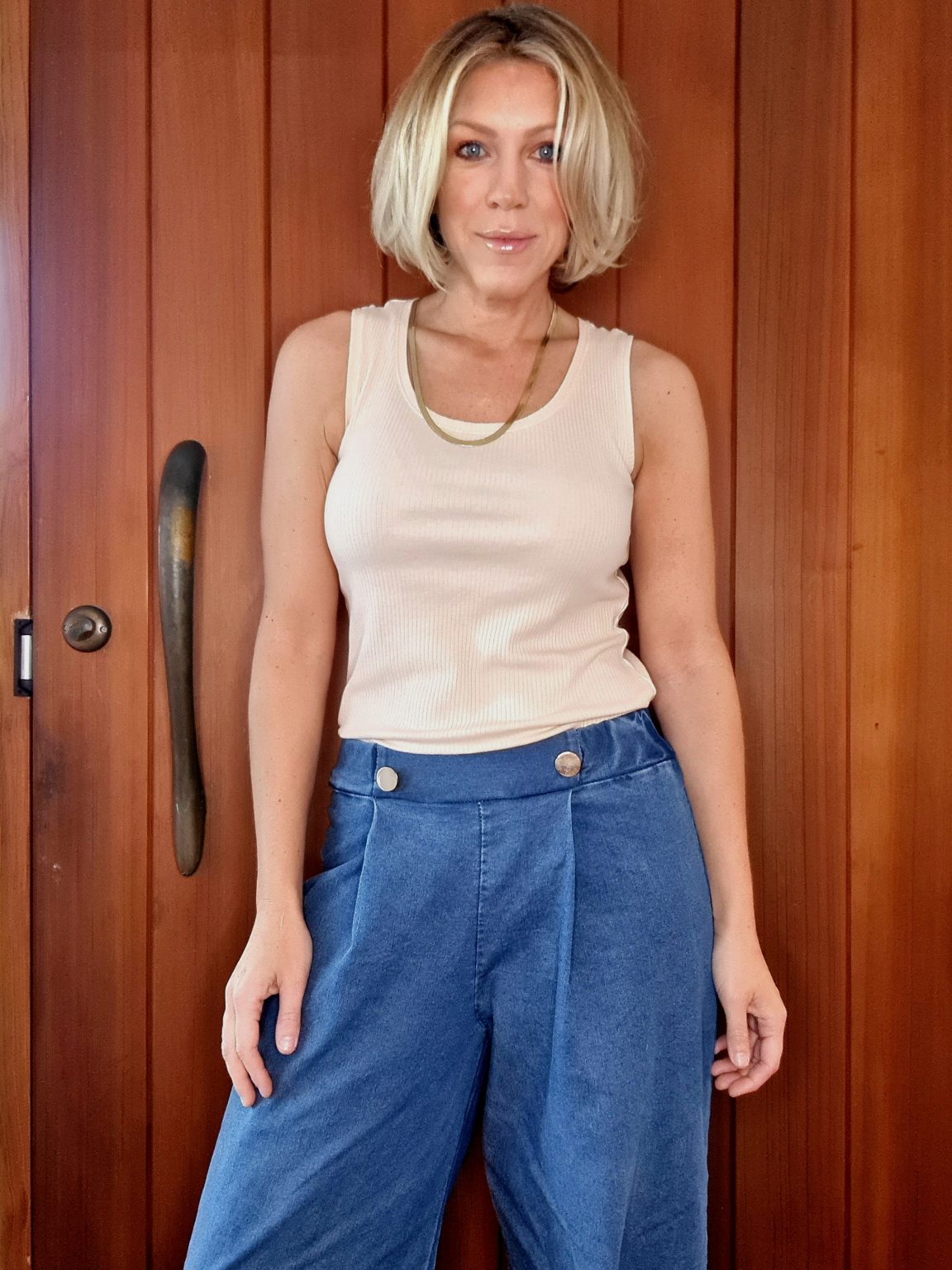 Helga May | Denim - Stretch Sailor Pant