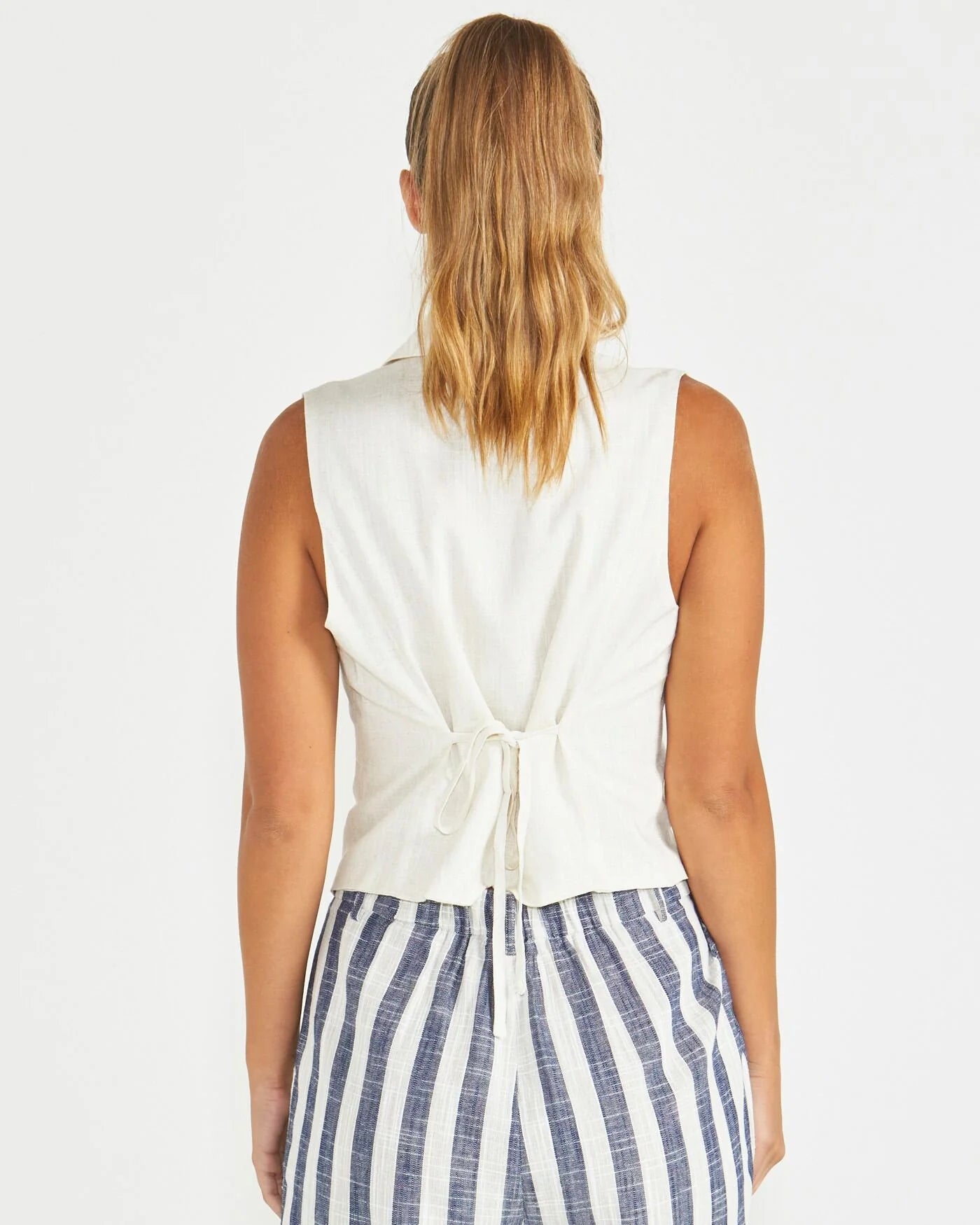 Sass | Harley Vest - Oatmeal