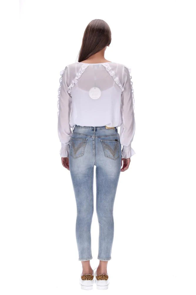 Augustine | Light Denim - Cassius Highwaisted Jean