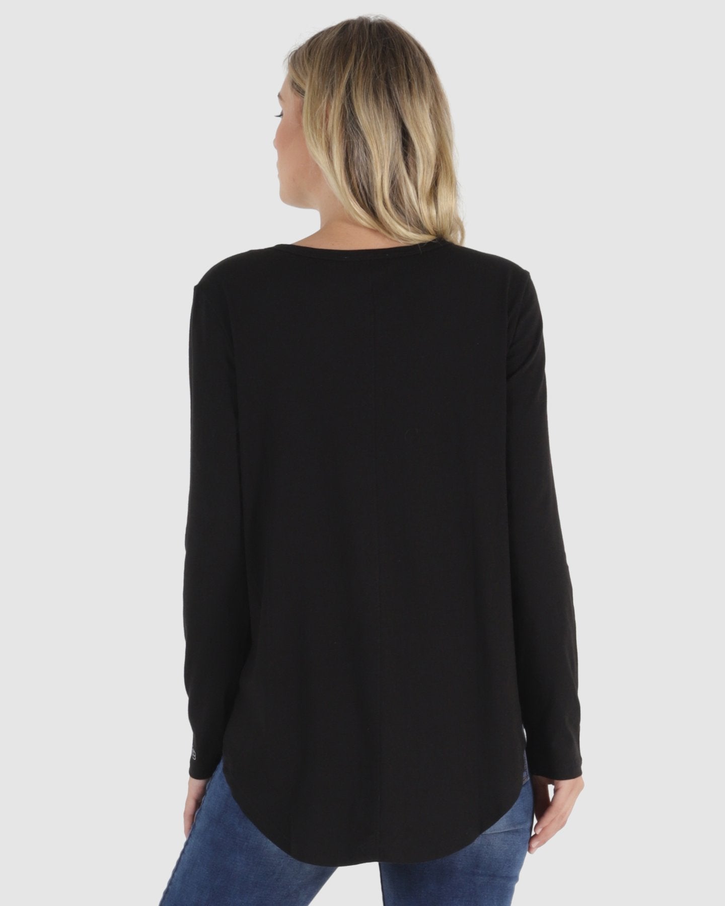 Betty Basics BLACK Megan Long Sleeve