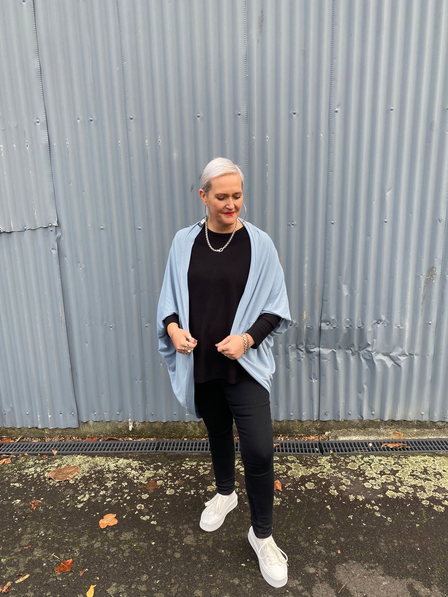 Arctic Blue Emma Kimono