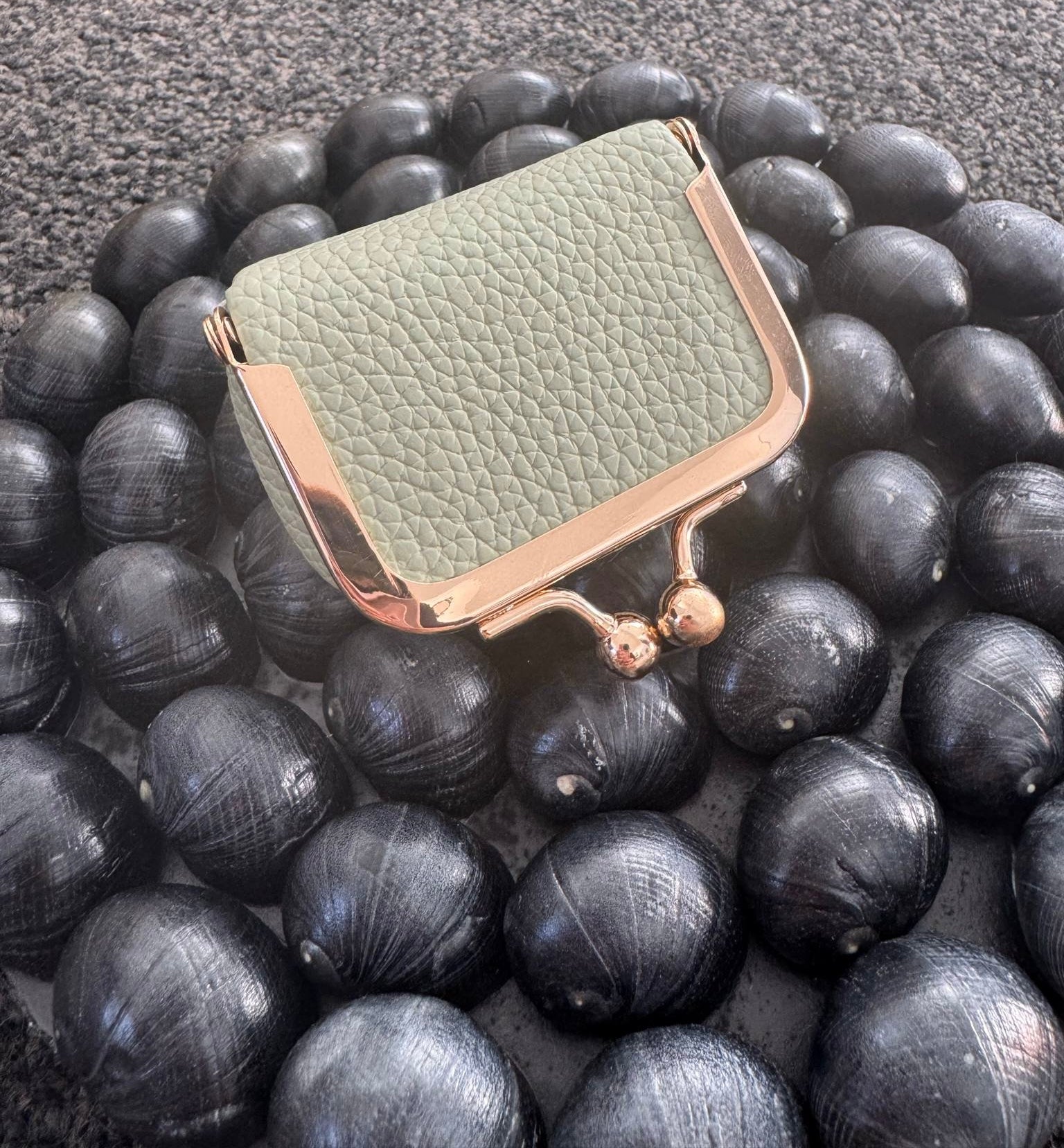 The Cottage Collection | Pixie Purse - Green Gold