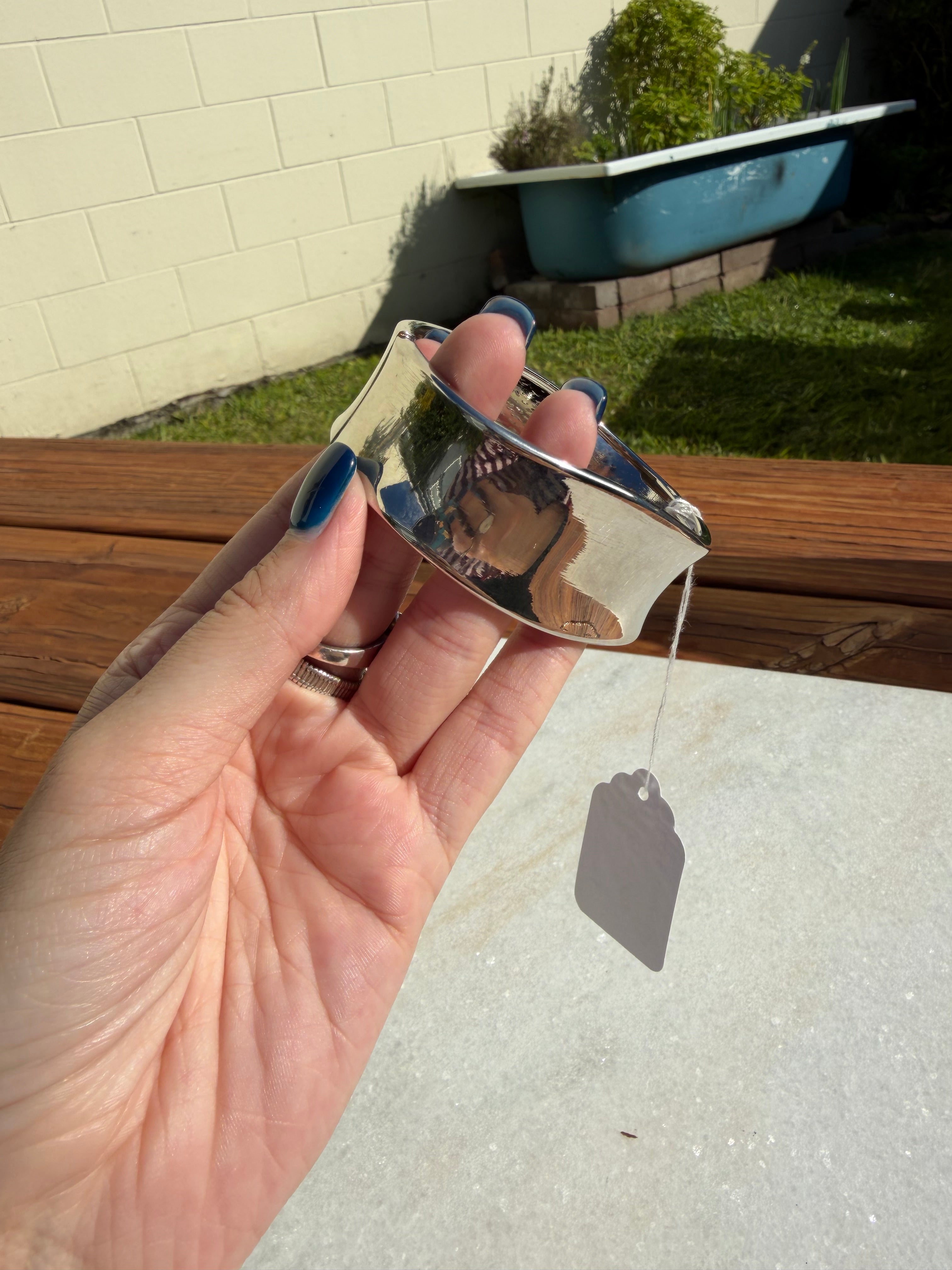 The Cottage Collection | Non Tarnish Stevie Silver Bangle