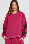 Betty Basics | Saskia Sweatshirt - Mulberry