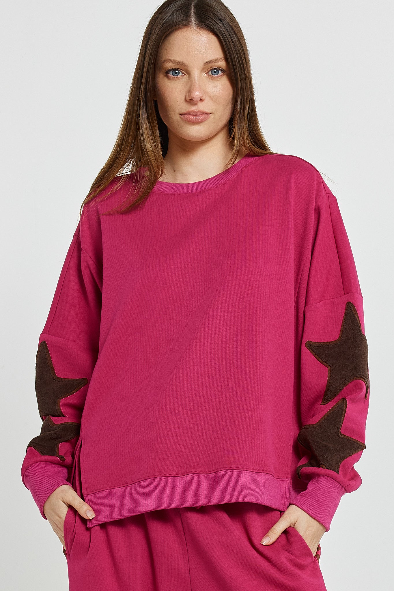 Betty Basics | Saskia Sweatshirt - Mulberry