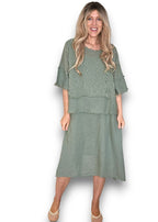 Helga May | Forest Amalfi 2pc Dress