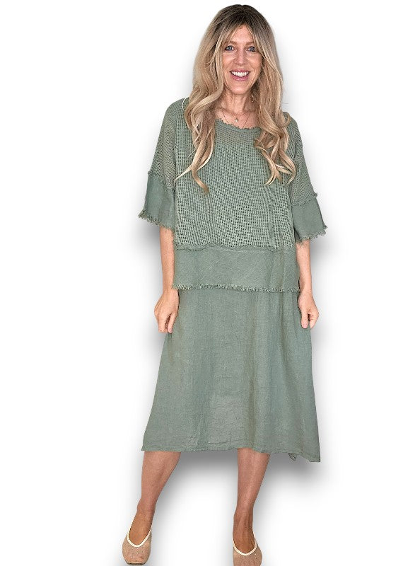 Helga May | Forest Amalfi 2pc Dress