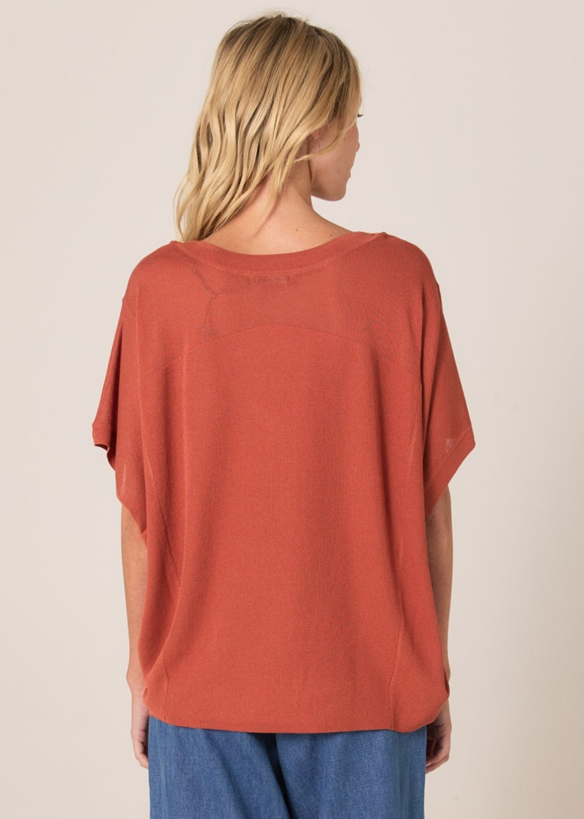 Fate + Becker| Esther Top - Cinnamon