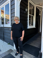 The Cottage Collection | Izzy Top - Black