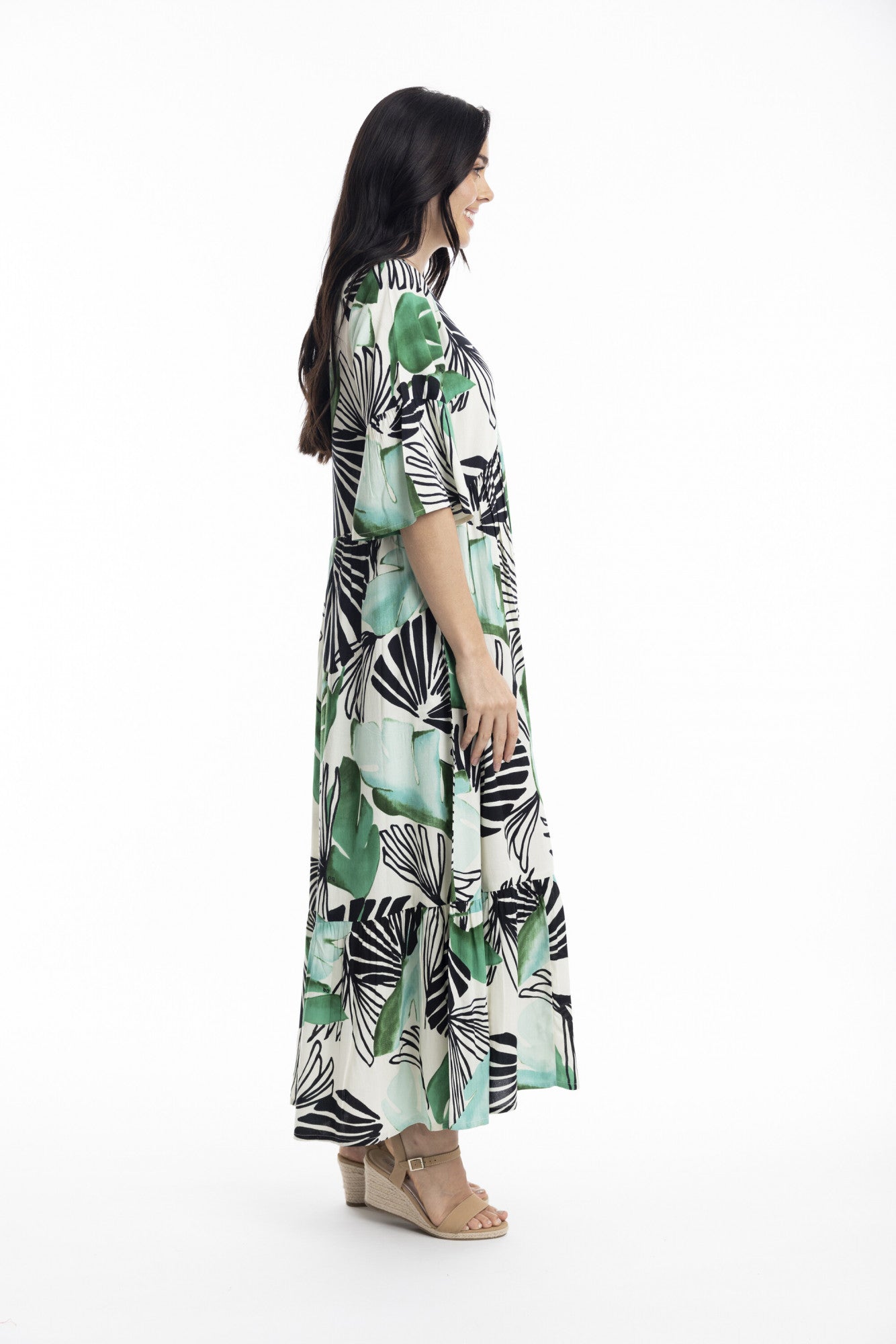 Orientique | Papagayo Maxi Peak Dress