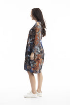 Orientique | Bubble Dress - Abstract Floral