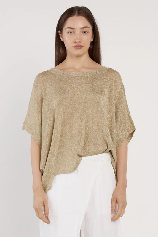 Fate & Becker | Corsica Knit Top - Gold