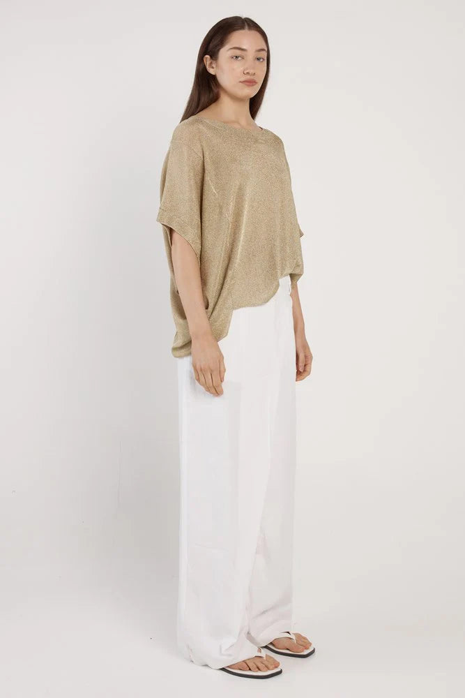 Fate & Becker | Corsica Knit Top - Gold