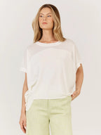 Fate & Becker | Corsica Knit Top - White