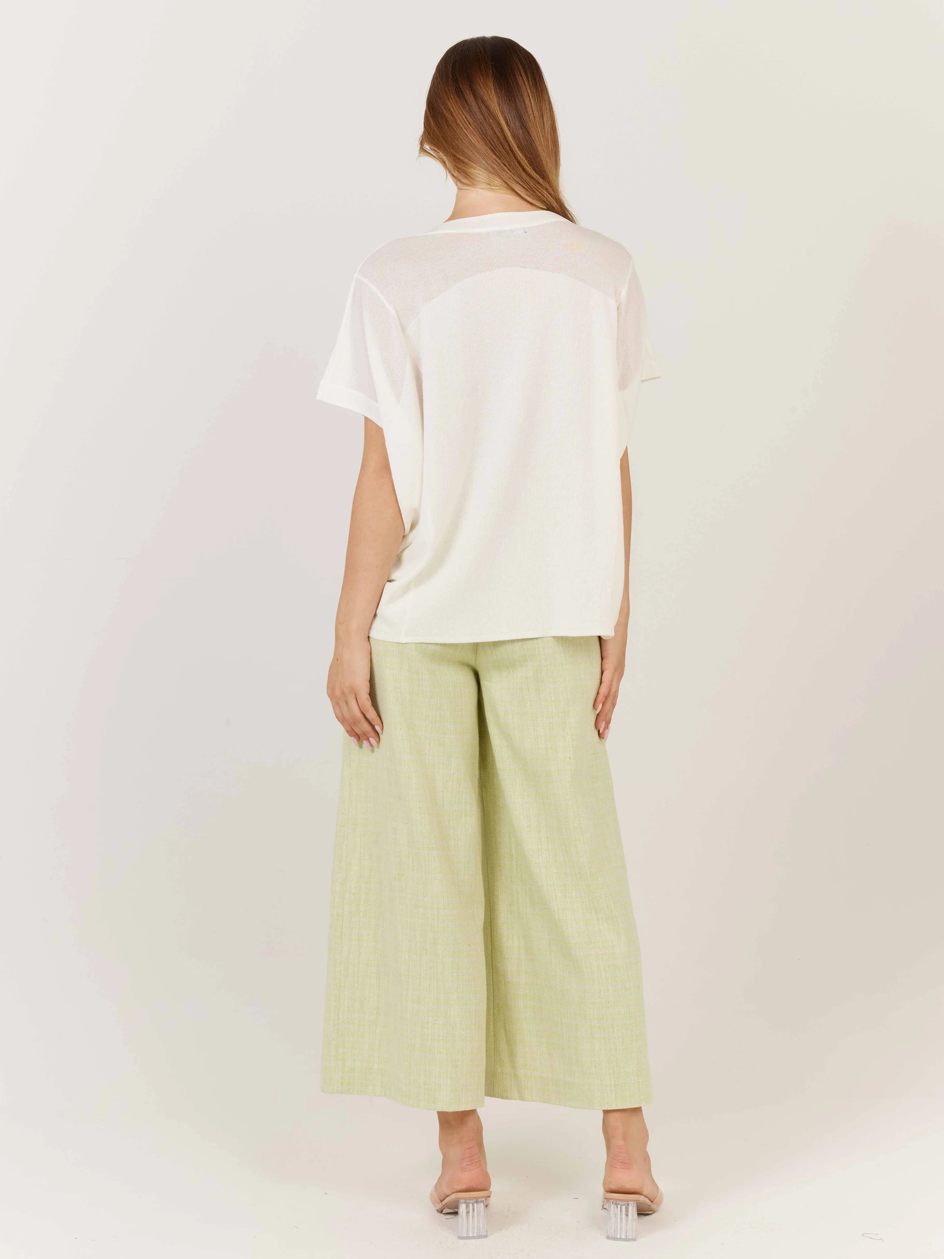 Fate & Becker | Corsica Knit Top - White