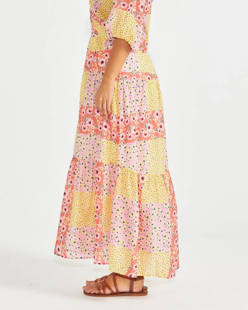 Sass | Floral - Ruth Tiered Skirt