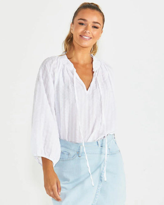 Sass | Phillipa Top - White