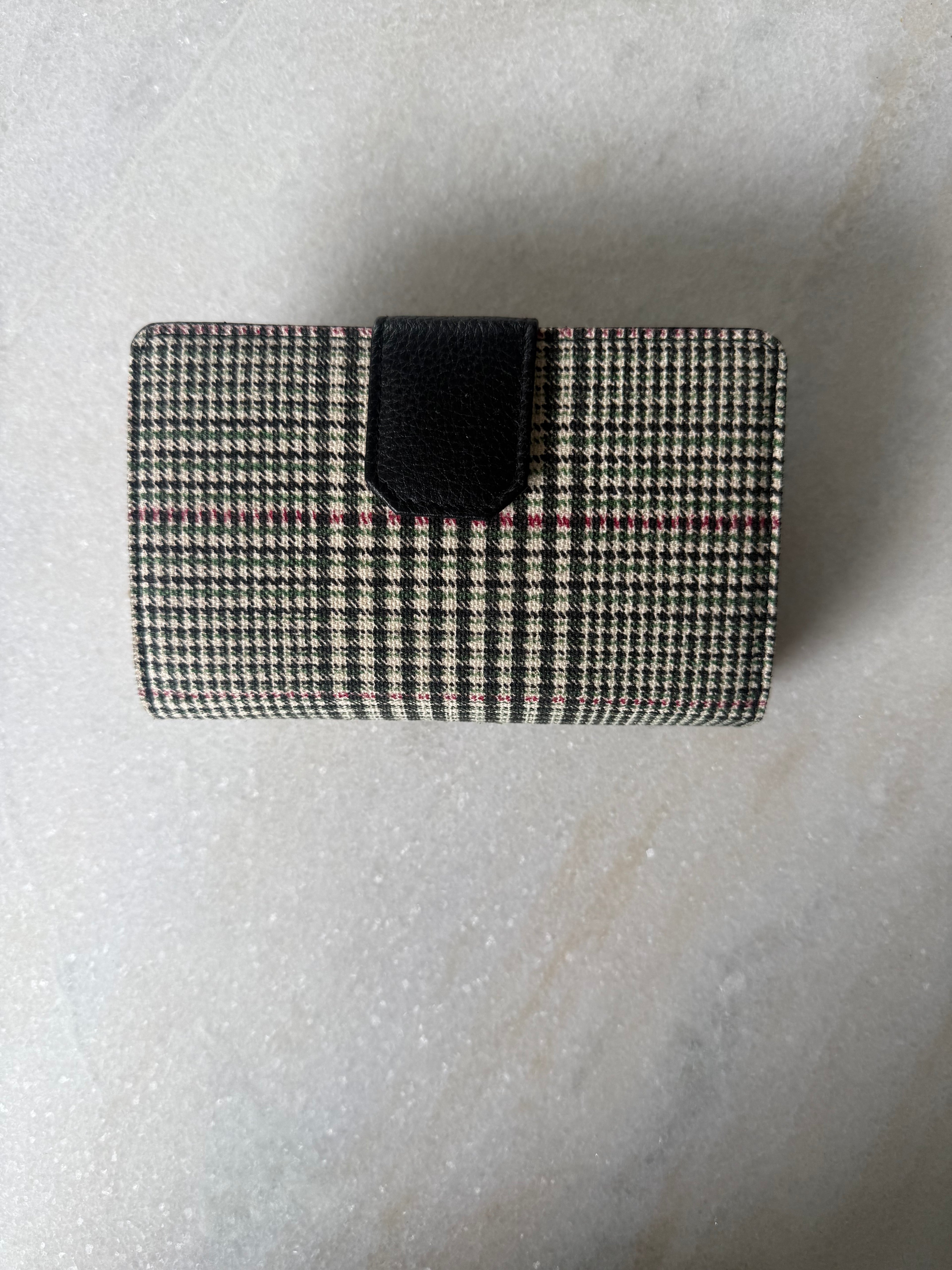 Second Nature | Tartan - Leather Wallet