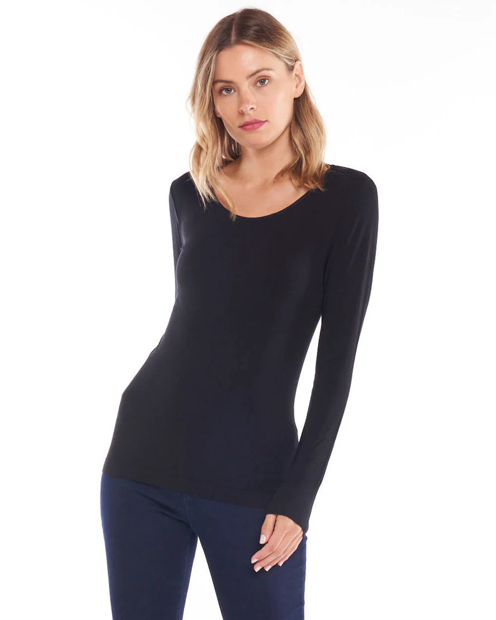 Betty Basics | Black - Kelli Long Sleeve Top