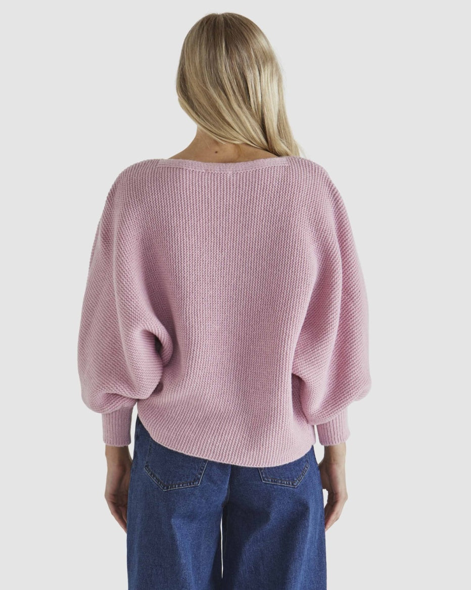 Sass | Concord Knit Jumper - Pink