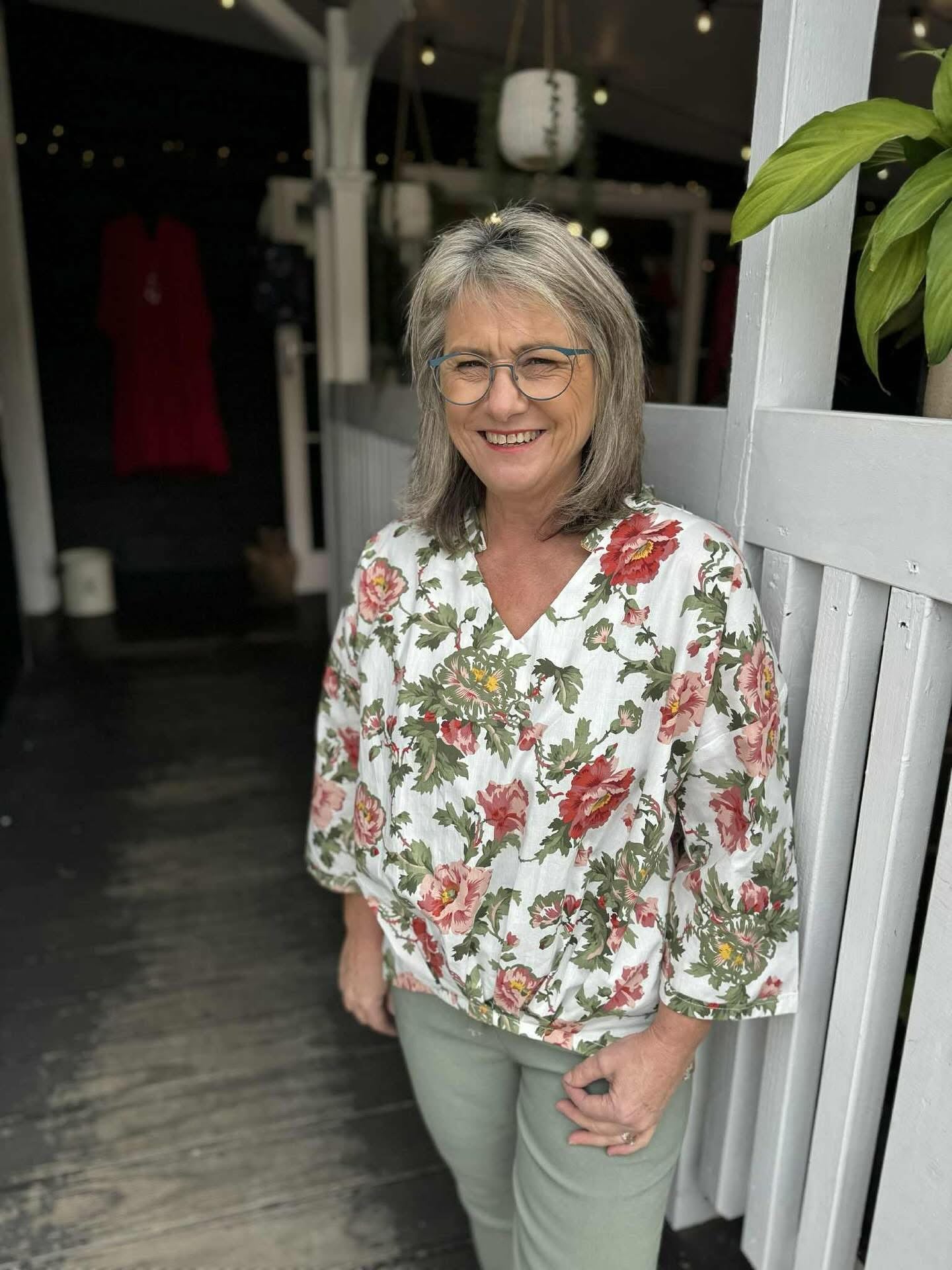 The Cottage Collection | Audrey Top - Floral