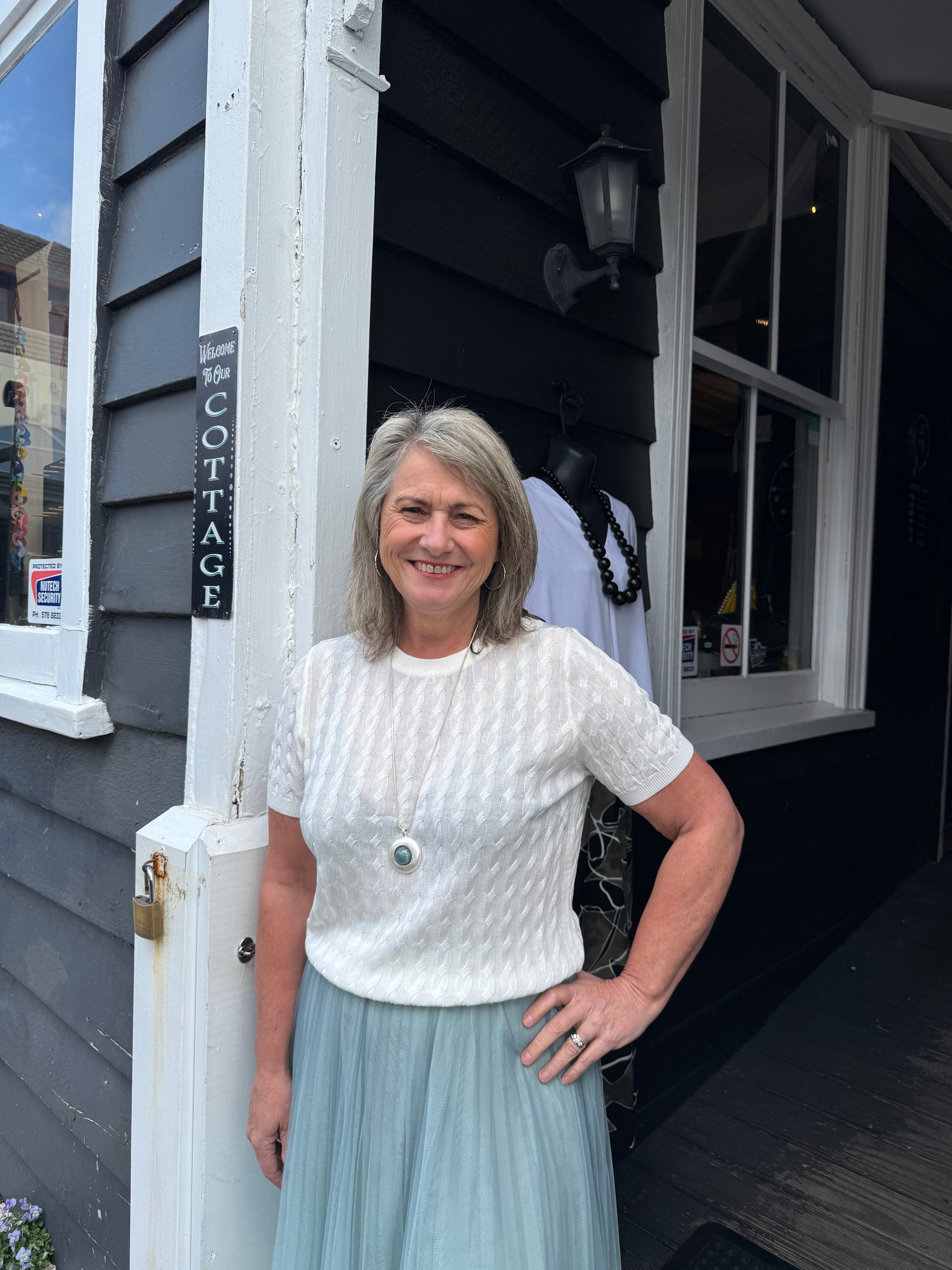 The Cottage Collection | Mason Top - Vanilla