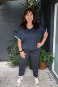 Betty Basics | Kenzie Jogger - Polka Dot