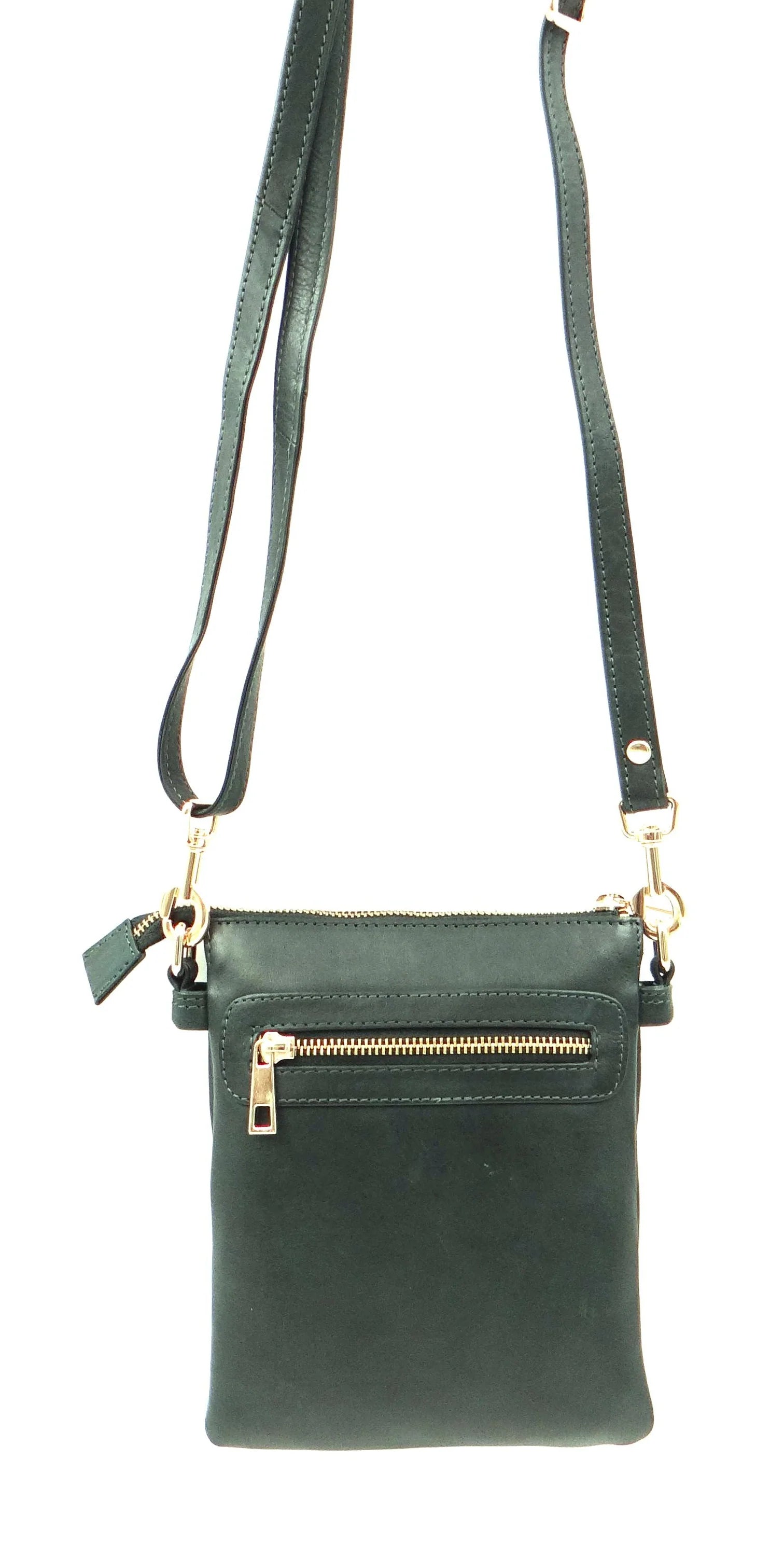 Second Nature | Bottle Green Crossbody Bag