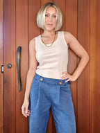 Helga May | Denim - Stretch Sailor Pant