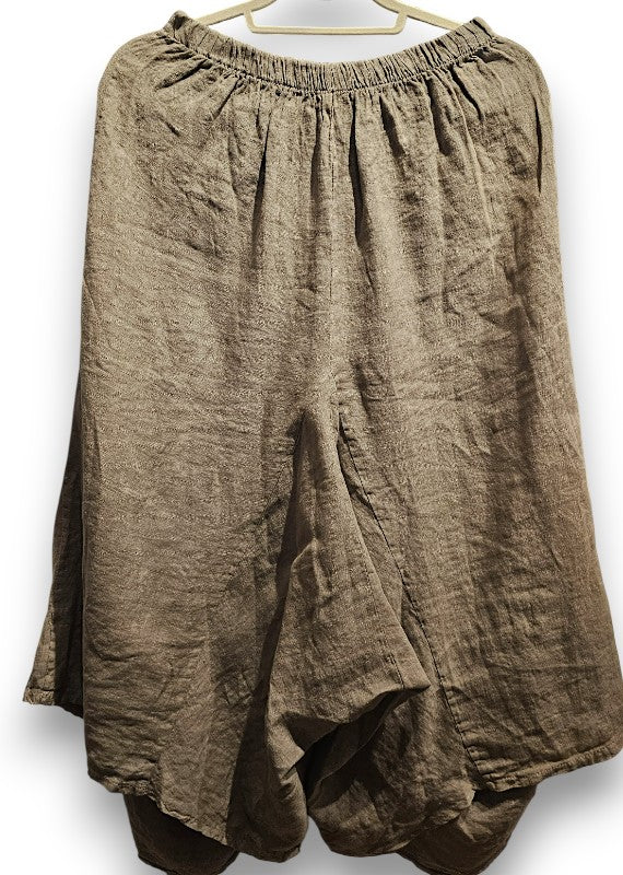 Helga May | Mocha Normandie Linen pants