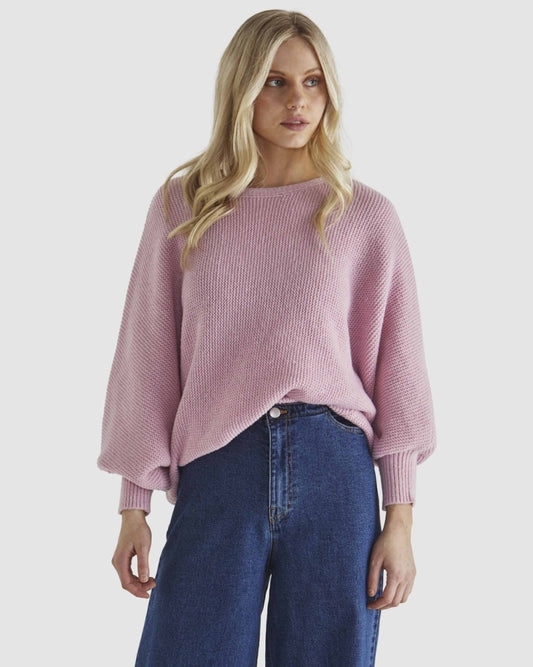 Sass | Concord Knit Jumper - Pink