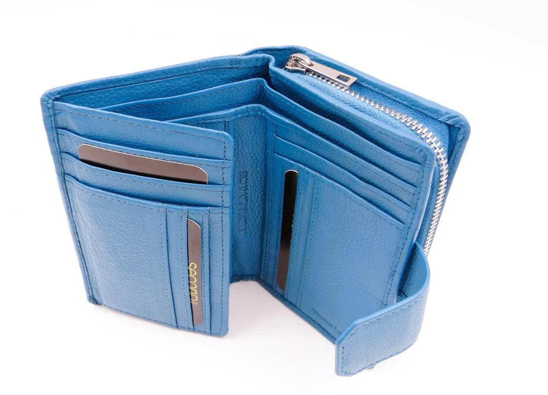 Second Nature | Ocean - Leather Wallet