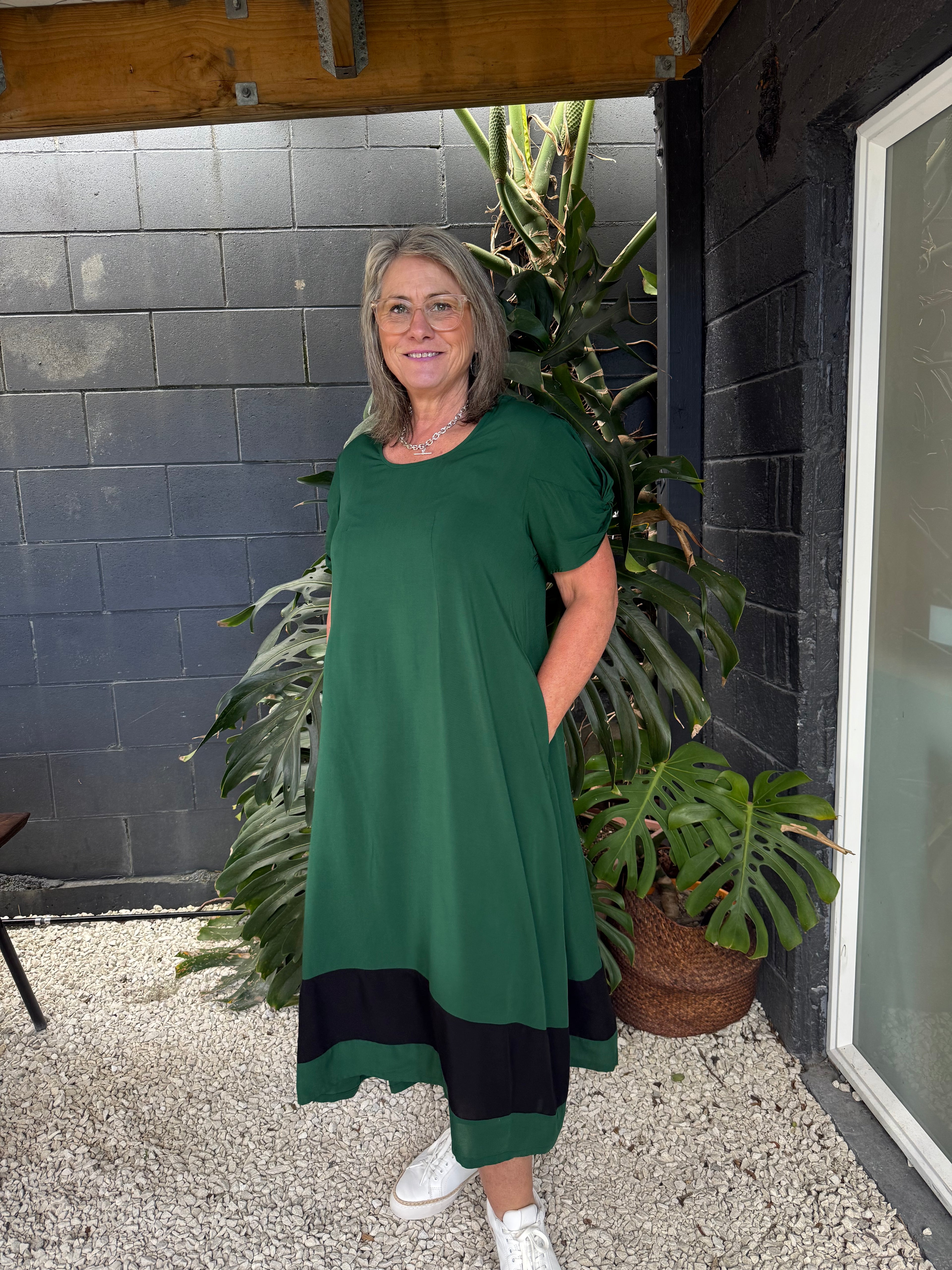 The Cottage Collection | Cottage Dress - Green