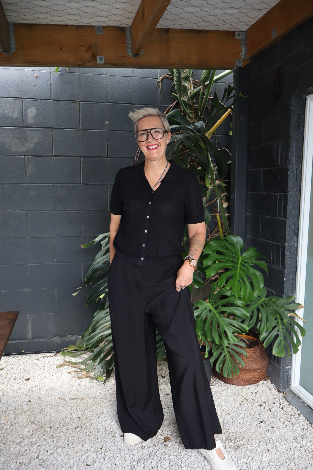 The Cottage Collection | Donna Top - Black