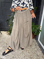 Helga May | Mocha Normandie Linen pants
