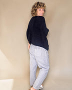 Helga May | Batsleeve Knit - Black