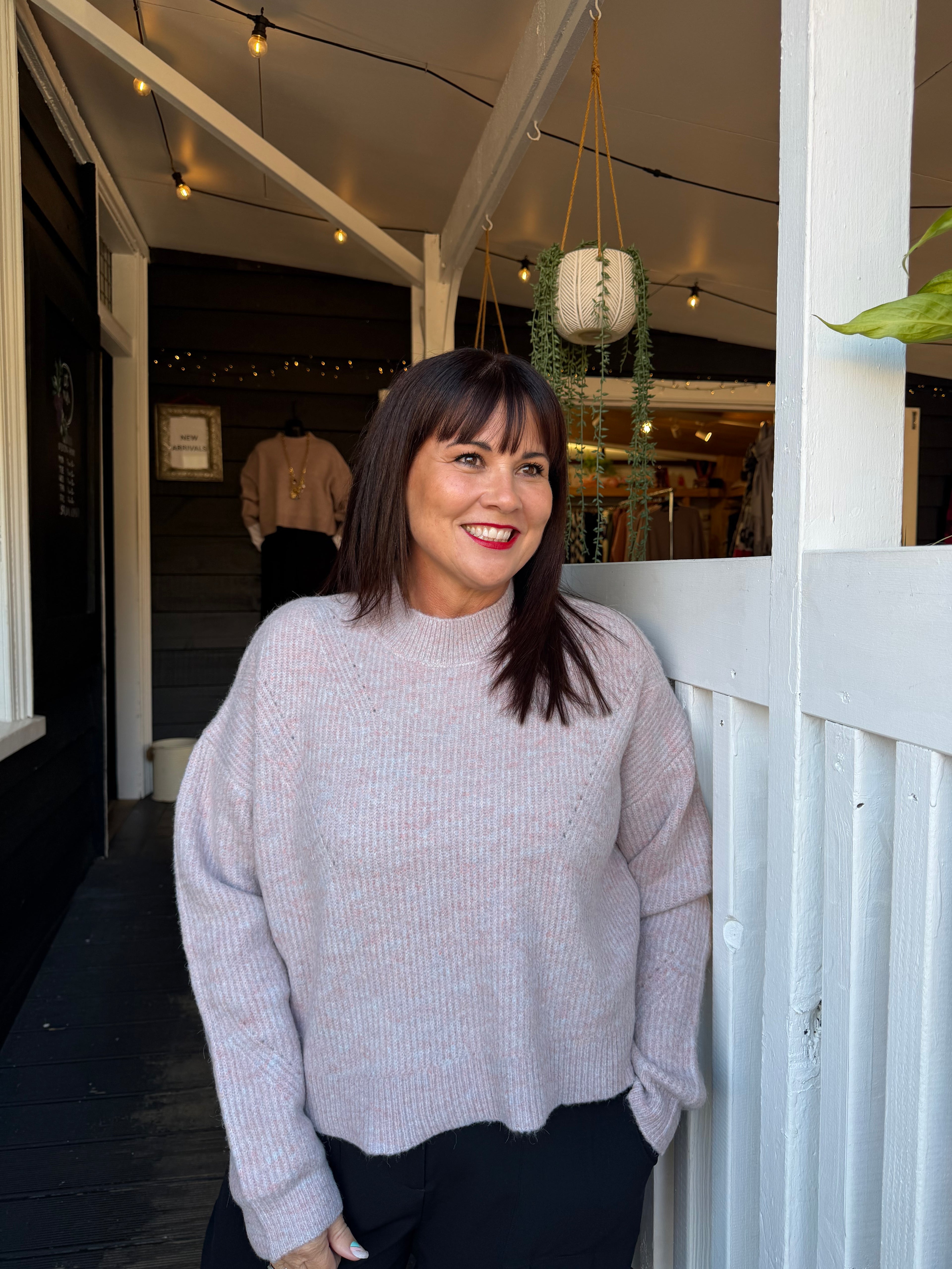 Sass | Innes Pointelle Jumper